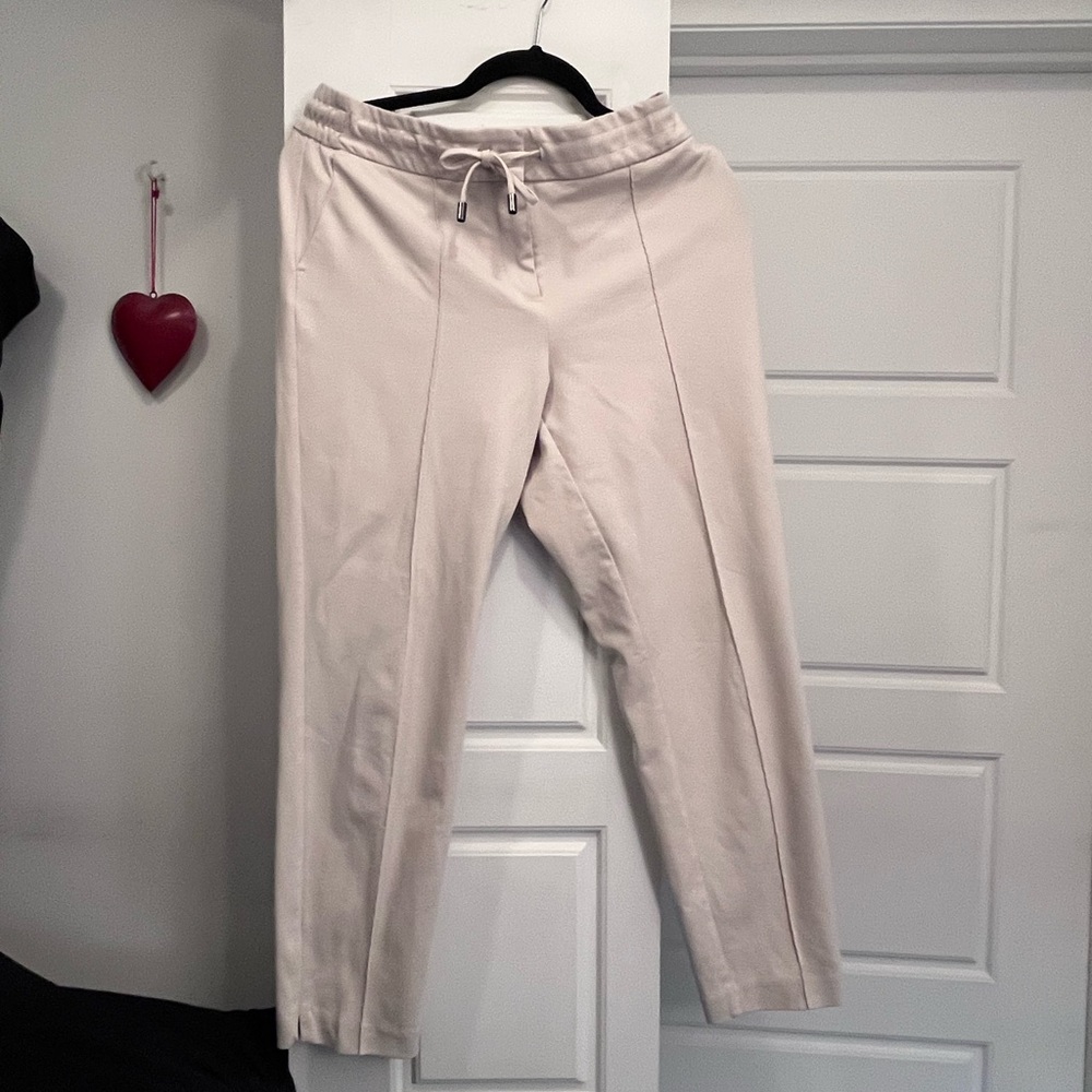 Stylish Cream Joggers